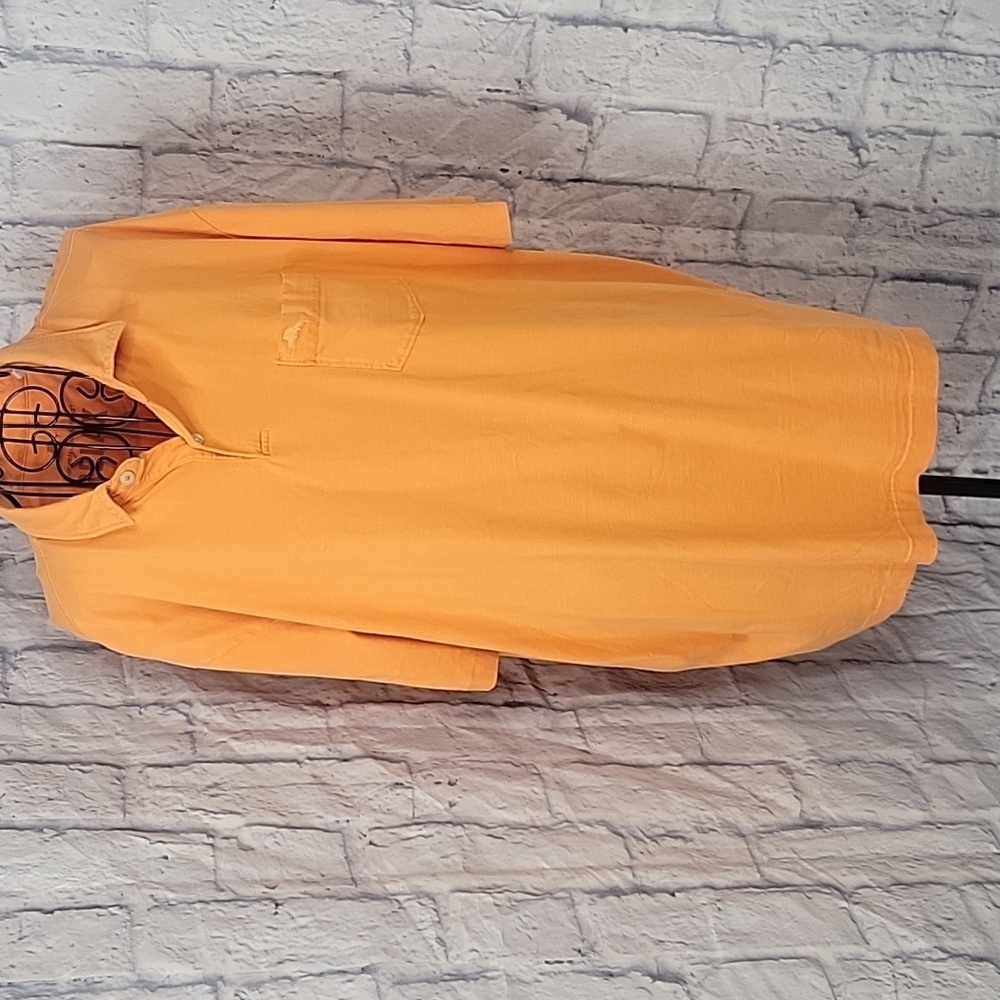 TOMMY BAHAMA Relax Fit Orange Men's Polo Shirt XL/TG